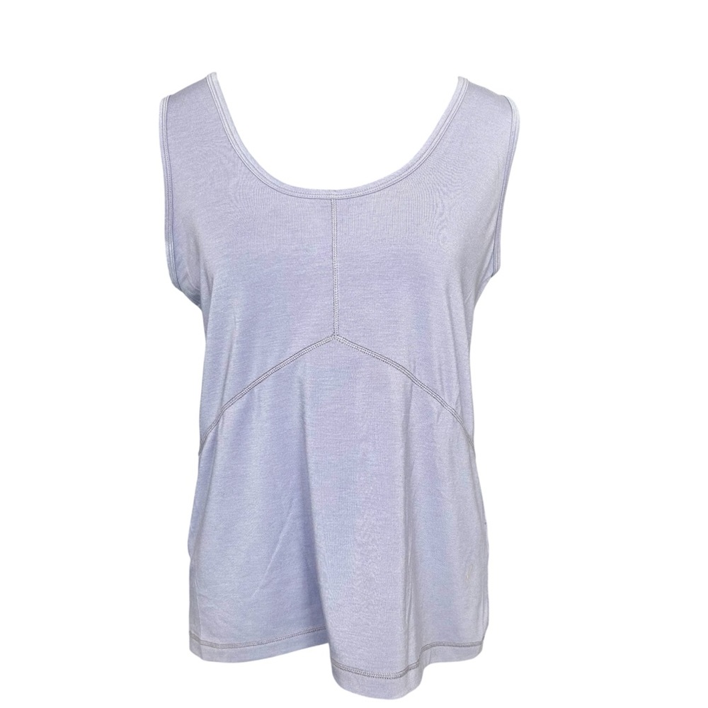 INDYEVA Women's Summer Soft Casual Athletic Tank Top, Size Large, Soft Lilac